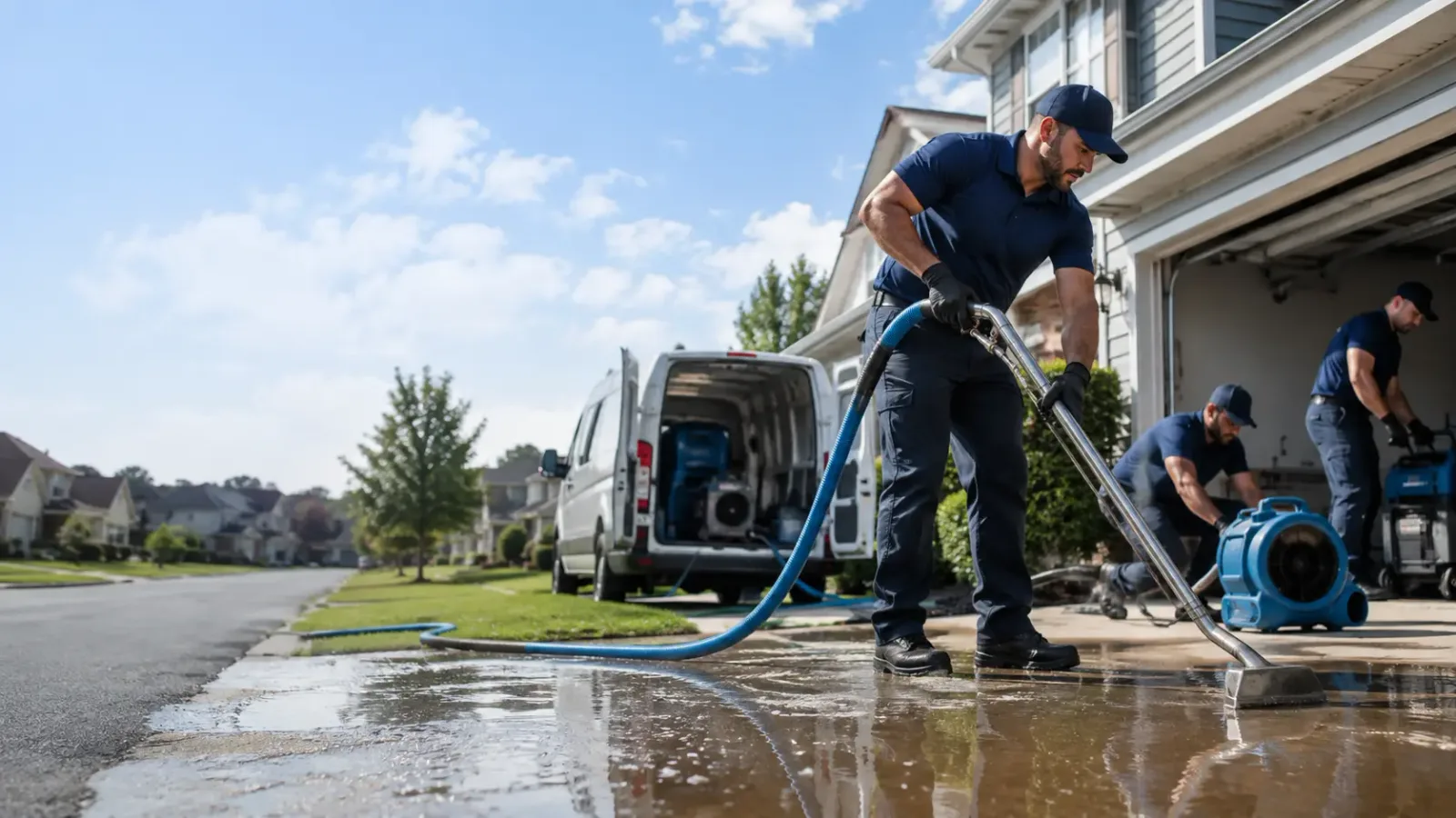 Flood Damage Restoration in Beirne, AR